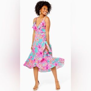 NWT 💕 Lilly Pulitzer wrap dress! XL